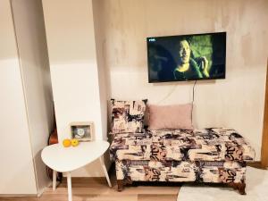 TV a/nebo společenská místnost v ubytování Sleep and drive Suites