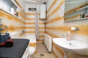 Ett badrum på Apartman Gomirje