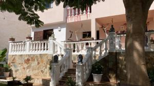 A balcony or terrace at Corralejo Garden&Relax