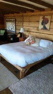 Postel nebo postele na pokoji v ubytování Pichilemu hermosa vista