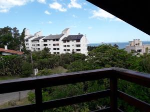 a view from the balcony of a building at Apto tipo loft en Complejo Bahama, a metros del mar y zona muy tranquila in Punta del Este