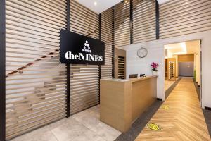 TV a/nebo společenská místnost v ubytování The NINES HOTEL Malacca