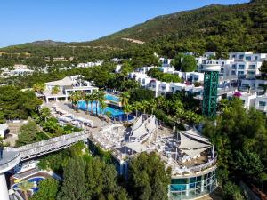 Letecký snímek ubytování Blue Dreams Resort