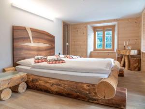 Postel nebo postele na pokoji v ubytování Hotel Wasserfall