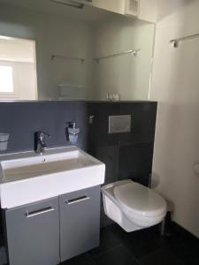 Koupelna v ubytování Ferienhaus Relax