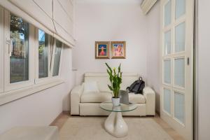 Кът за сядане в Villa Sokol Apartments Opatija center