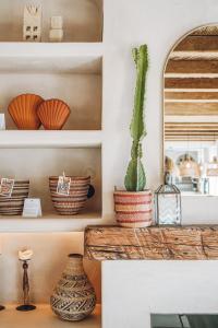 Kuchyň nebo kuchyňský kout v ubytování Nomad Hotel - Xábia Port