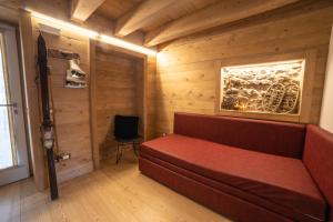 TV a/nebo společenská místnost v ubytování Bazzario B&B