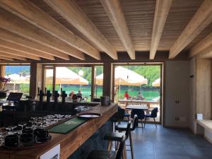 Restaurace v ubytování Bazzario B&B