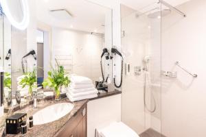Koupelna v ubytování SEETELHOTEL Ostseehotel das Entdeckerhotel an der Ostsee und der perfekte Startpunkt für Ihre Inselabenteuer