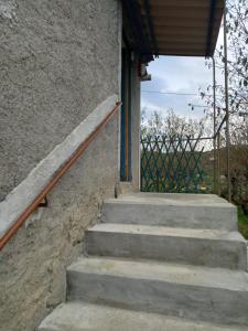 a set of stairs leading up to a building at Casa Vita in Vallebona