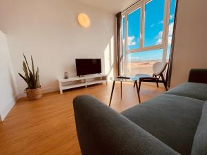 O zonă de relaxare la Cozy apartments and deluxe lofts in Fuerteventura