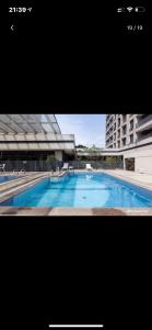 Бассейн в Flat lindo Aeroporto Congonhas Moema piscinas garagem 1703 или поблизости