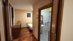 A bathroom at Ostatu Zegama