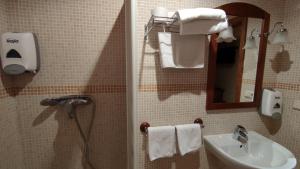 A bathroom at Ostatu Zegama