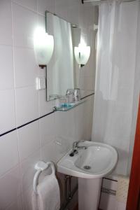 Koupelna v ubytování Hotel Dona Leonor