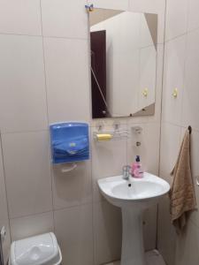 Koupelna v ubytování Lviv City Hostel