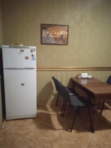 Kuchyň nebo kuchyňský kout v ubytování Lviv City Hostel