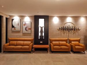 Posezení v ubytování VENO HOTEL