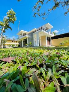 Yehen's Villa في يوناواتونا: منزل أمامه الكثير من النباتات