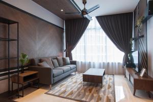Χώρος καθιστικού στο GH KLCC Apartment by GuestHouse