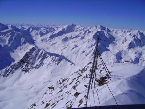 Haus Puit Mandarfen Pitztal v zimě