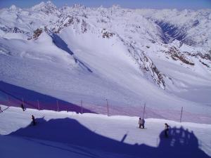 Haus Puit Mandarfen Pitztal v zimě