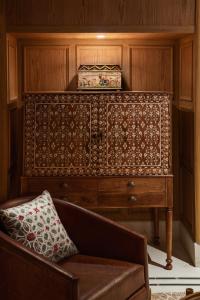 Six Senses Fort Barwara Sawai Madhopur的休息区