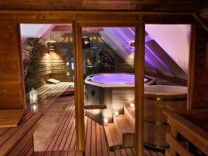 Koupelna v ubytování Rysy Boutique Hotel