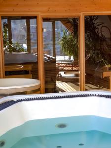 Bazén v ubytování Rysy Boutique Hotel nebo v jeho okolí
