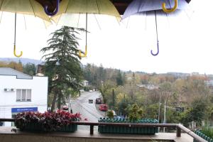 Balkón nebo terasa v ubytování Tskaltubo Hotel Terrace