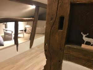 Postel nebo postele na pokoji v ubytování La Source de Chession