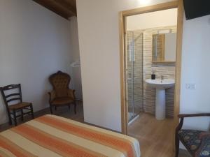 Postel nebo postele na pokoji v ubytování Parma house