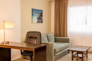 Posezení v ubytování Wyndham Garden Cancun Downtown