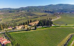 Vista aèria de Casa Ruffino - Tenuta Poggio Casciano