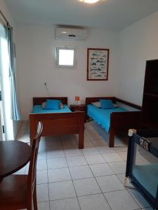 A seating area at Le Palmier