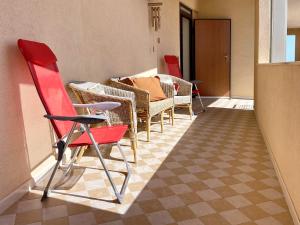 Posedenie v ubytovaní CASA LUCA Appartamento al centro di Marzamemi vista mare con parcheggio privato