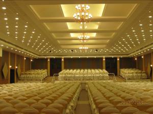 Der Geschäftsbereich oder Konferenzraum in der Unterkunft The Quilon Beach Hotel and Convention Center