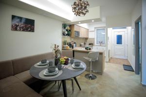 Ett kök eller pentry på Mokka Best Apartments