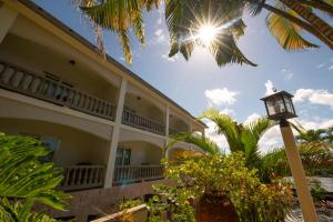 Jardín al aire libre en Lazy Parrot Inn