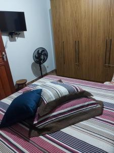Postel nebo postele na pokoji v ubytování CASA da CONCEIÇÃO (GABI)