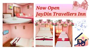 Postel nebo postele na pokoji v ubytování JayDin Travellers Inn