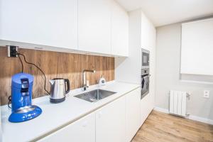 Kuchyň nebo kuchyňský kout v ubytování Hípica Apartment Granada by A3Rentals