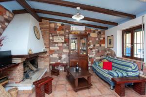 Χώρος καθιστικού στο Tipica Casa di Campagna - Orosei