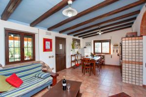 Χώρος καθιστικού στο Tipica Casa di Campagna - Orosei