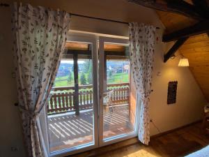 Balkón nebo terasa v ubytování Country House Novosel