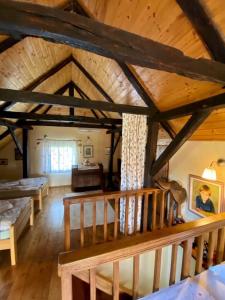 Postel nebo postele na pokoji v ubytování Country House Novosel