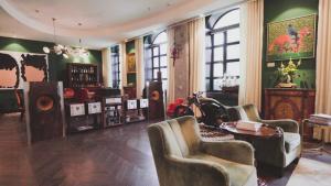 Posezení v ubytování Gracie Art Hotel