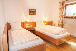 Katil atau katil-katil dalam bilik di Ferienwohnung Sanftl