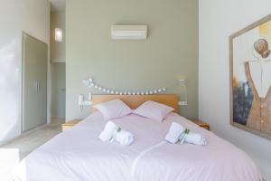 Posteľ alebo postele v izbe v ubytovaní Altea Hills Villa Noruega